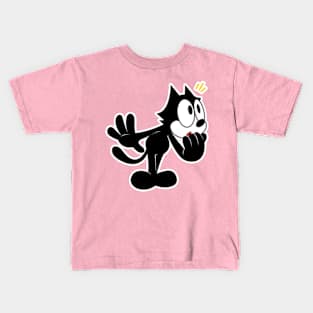 Surprised Kitty Kids T-Shirt